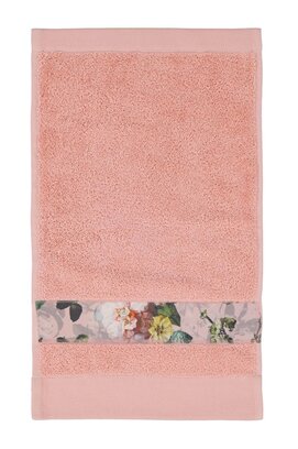 Essenza Fleur serviette invité Rose 30x50