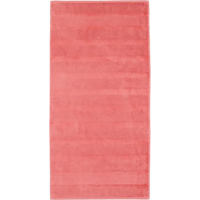 Cawo Noblesse2 Uni Serviette de bain 80x160 corail