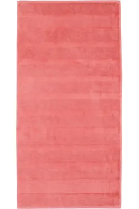 Cawo Noblesse2 Uni Gant de visage 30x30 corail