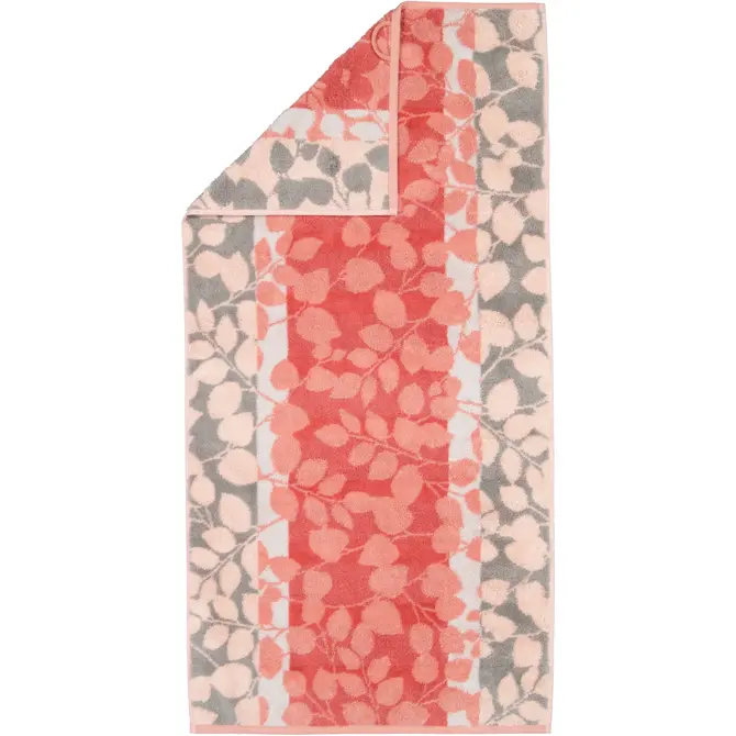 Cawo Noblesse Harmony Serviette 50x100 corail