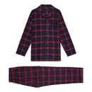 Ambassador Bergen Bordeaux/Black Heren Pyjama 95-5-S