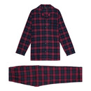 Ambassador Bergen Bordeaux/Black Heren Pyjama 95-5-L