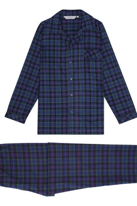 Ambassador Oslo Navy Green Pyjama Homme 9-15-M