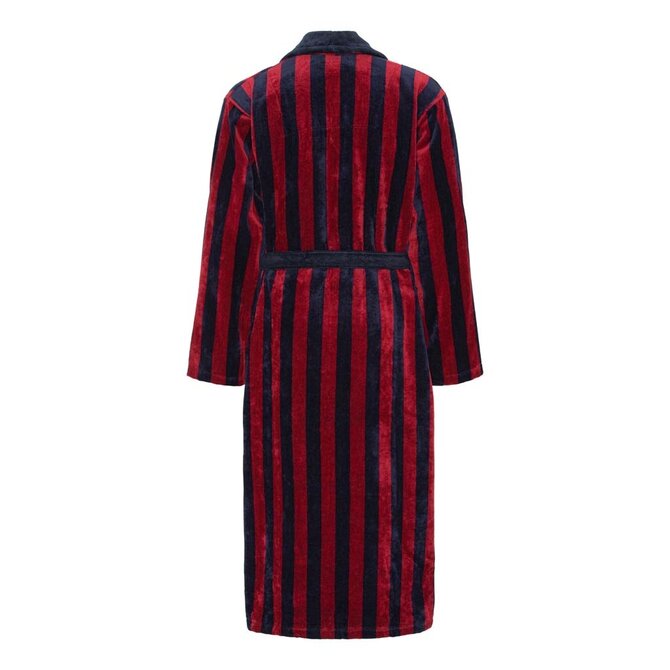 Ambassador Skagerak Marine/Rouge Rayé Peignoir Homme 20295-25-M