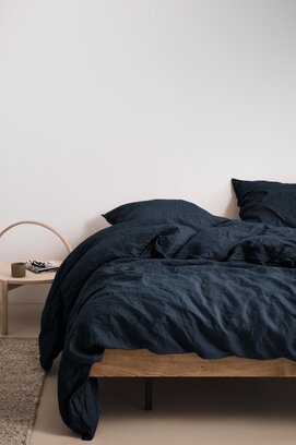 Housse de couette Marc O' Polo Valka indigo-bleu 140x200/220