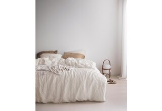 Marc O' Polo dekbedovertrek Valka oatmeal 240x200/220