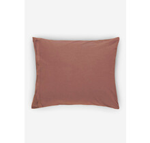 Taie d'oreiller Marc O' Polo Valka Earth rouge 60x70cm