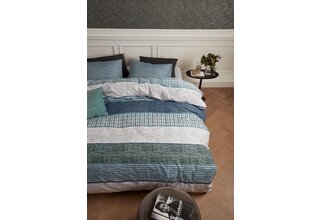 Rivièra Maison Tailor Dekbedovertrek Groen 200x200/220