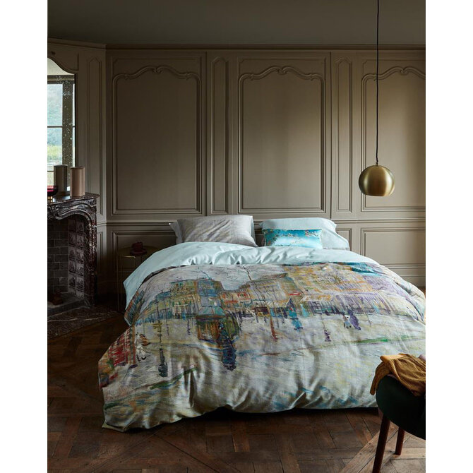 Beddinghouse x Van Gogh housse de couette Boulevard gris 200x200/220