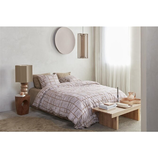 VTwonen housse de couette Pojagi Terra 200x200/220 VTwonen housse de couette Pojagi Terra 200x200/220