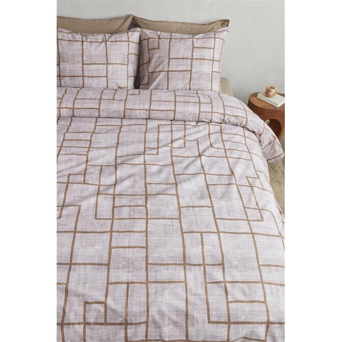 VTwonen housse de couette Pojagi Terra 200x200/220 VTwonen housse de couette Pojagi Terra 200x200/220