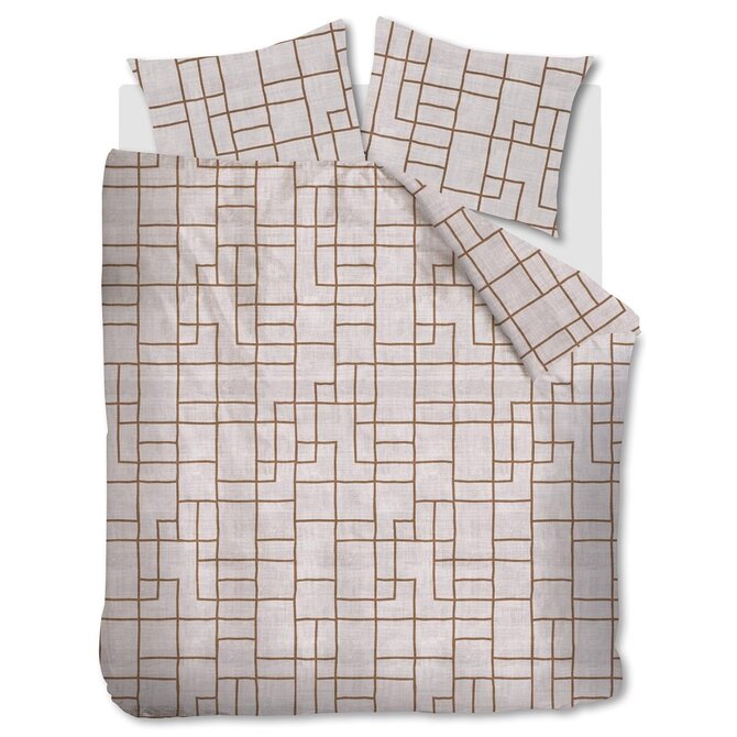 VTwonen housse de couette Pojagi Terra 200x200/220 VTwonen housse de couette Pojagi Terra 200x200/220