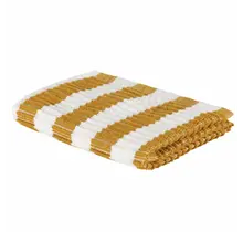Bonna Kitchen Torchon à rayures Blanc/Jaune