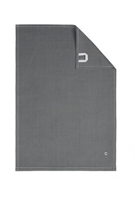 Cawö torchon Solid 50x70 anthracite