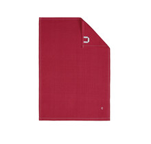 Torchon Cawö Solid 50x70 bordeaux