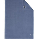 Cawö Cawö torchon Solid 50x70 bleu nuit