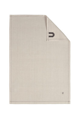 Cawö torchon Solid 50x70 travertin