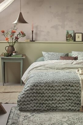 Ariadne at Home Housse de Couette Mixte Vert 140x200/220