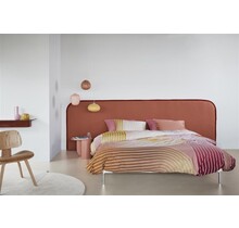 Beddinghouse Dutch Design Dekbedovertrek Curves Koraal 140x200/220