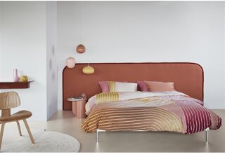 Beddinghouse Dutch Design Dekbedovertrek Curves Koraal 140x200/220