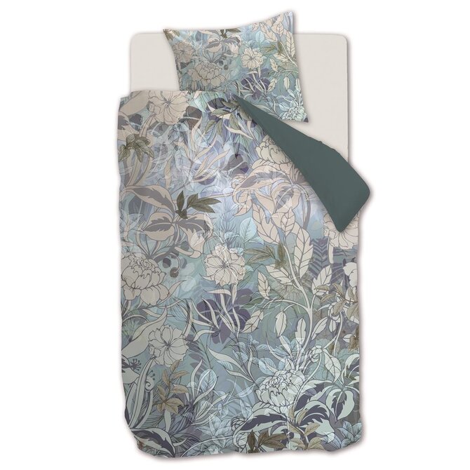 Kardol by Beddinghouse Housse de couette Nobile Bleu Gris 140x200/220