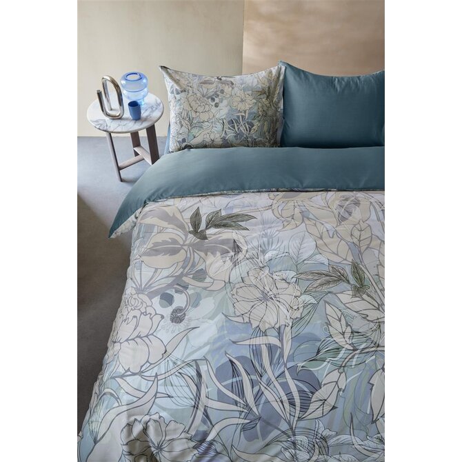 Kardol par Beddinghouse Housse de couette Nobile Bleu Gris 200x200/220