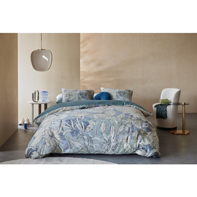 Kardol by Beddinghouse Housse de Couette Nobile Bleu Gris 240x200/220