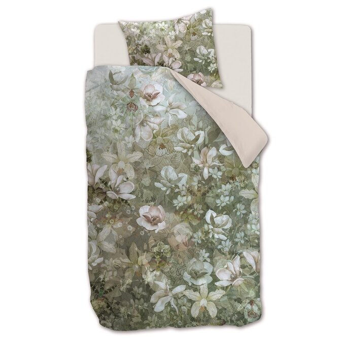 Kardol by Beddinghouse Dekbedovertrek Regenerate Green 140x200/220