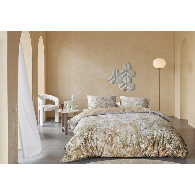 Kardol by Beddinghouse Dekbedovertrek Floresence Natural 240x200/220