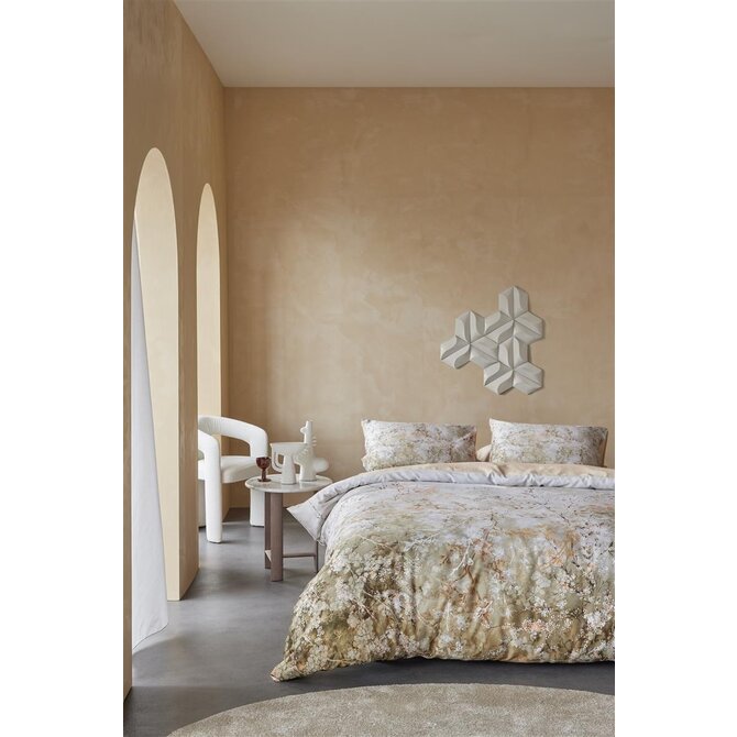 Kardol by Beddinghouse Dekbedovertrek Floresence Natural 240x200/220