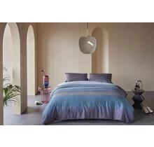 Kardol by Beddinghouse Housse de couette Sashiko Bleu Gris 240x200/220