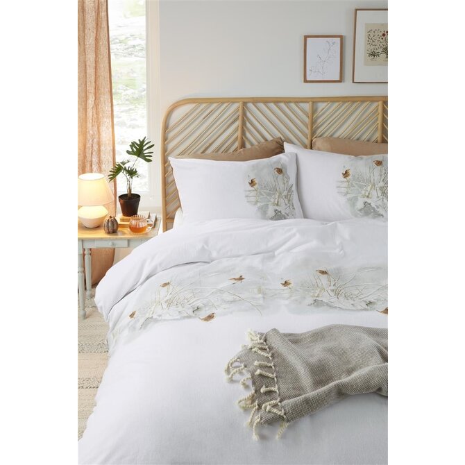 Marjolein Bastin Dekbedovertrek King Winter Naturel 140x200/220