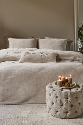 Riviera Maison Housse de Couette Tendre Sable 140x200/220