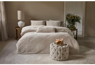 Riviera Maison Housse de Couette Tendre Sable 140x200/220