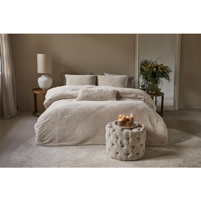 Riviera Maison Housse de Couette Tendre Sable 140x200/220