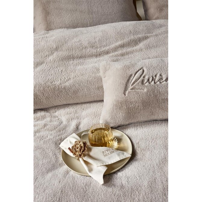 Riviera Maison Dekbedovertrek  Tendre Zand 240x200/220 Riviera Maison Dekbedovertrek  Tendre Zand 240x200/220