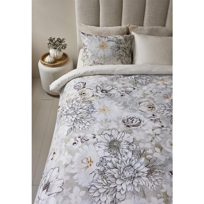 Riviera Maison Housse de Couette Flourish Sable 200x200/220