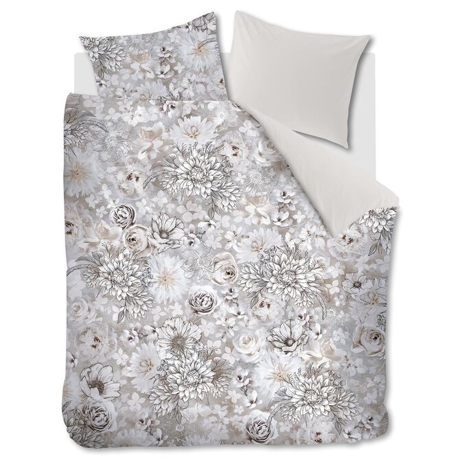 Riviera Maison Housse de Couette Flourish Sable 200x200/220