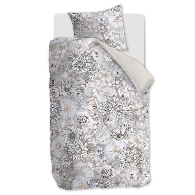 Riviera Maison Housse de Couette Flourish Sable 200x200/220