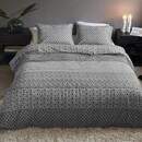 Rivièra Maison Housse de couette Riviera Maison Marley Gris 260x200/220