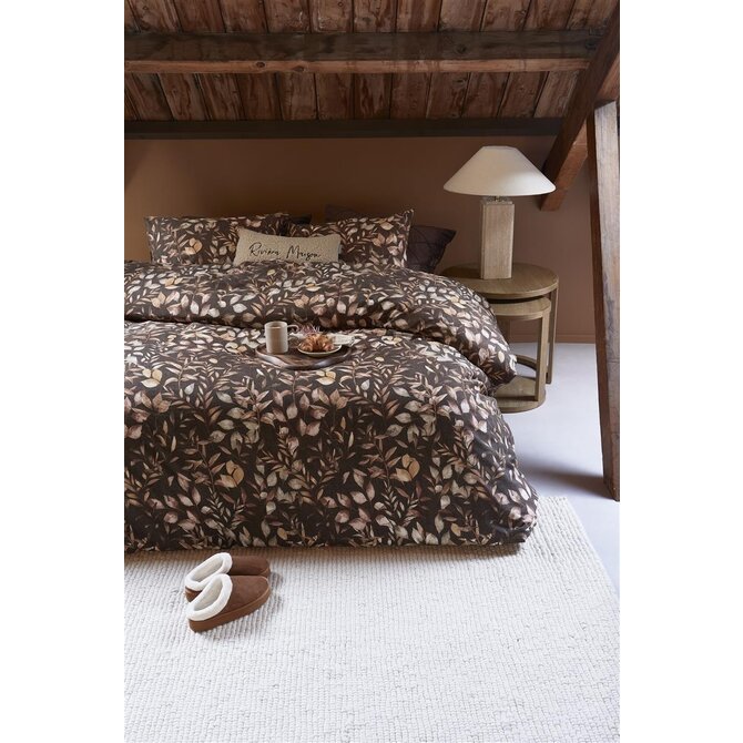 Riviera Maison Housse de Couette Faded Fall Marron 240x200/220