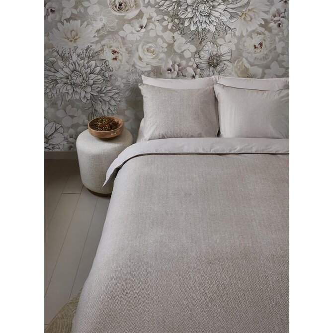 Riviera Maison Housse de Couette Chevron Weave Sable 200x200/220