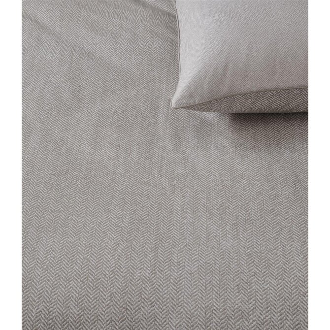 Riviera Maison Housse de Couette Chevron Weave Sable 200x200/220