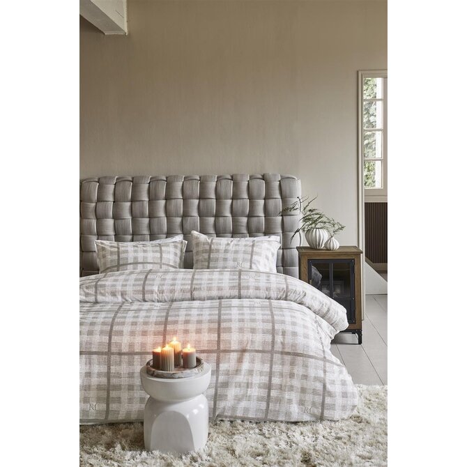 Housse de coussin Riviera Maison Brody Sable 60x70 cm Housse de coussin Riviera Maison Brody Sable 60x70 cm