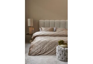 Riviera Maison Housse de Couette Diamond Sable 140x200/220