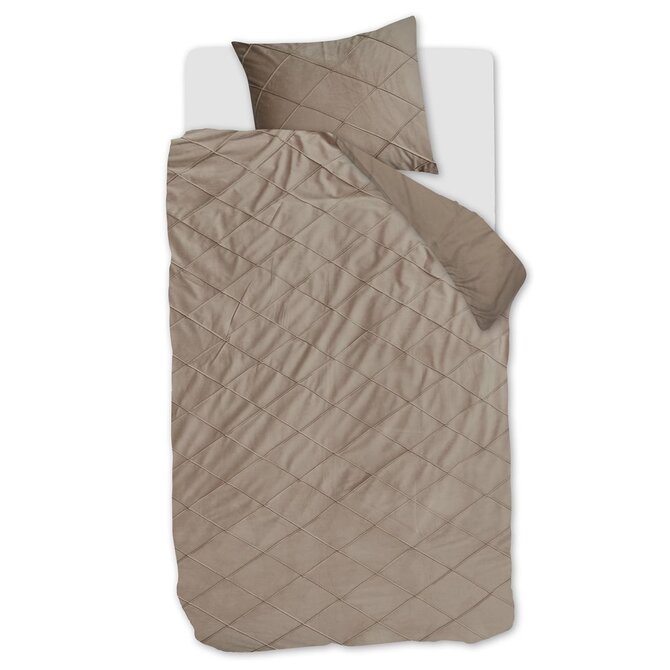 Riviera Maison Dekbedovertrek  Diamond Zand 140x200/220