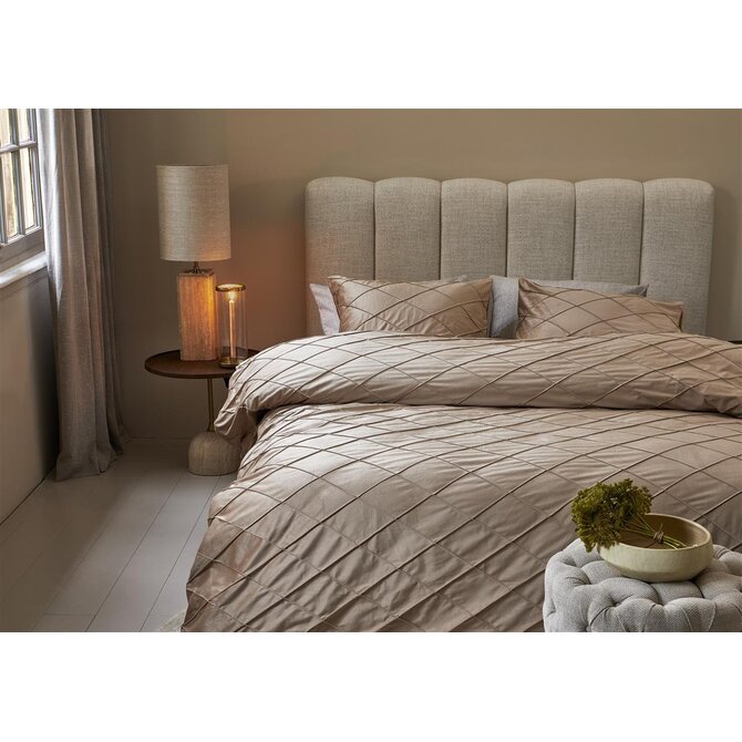 Riviera Maison Housse de Couette Diamond Sable 240x200/220 Riviera Maison Housse de Couette Diamond Sable 240x200/220