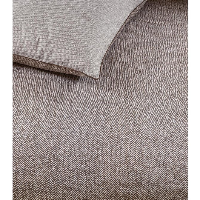 Riviera Maison Dekbedovertrek  Chevron Weave Bruin 200x200/220
