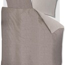 Rivièra Maison Riviera Maison Housse de Couette Chevron Weave Marron 260x200/220