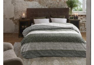 Riviera Maison Kussensloop  Chester Groen 60x70 cm